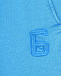 Голубые спортивные брюки с нашивкой MM6 Maison Margiela | Фото 4