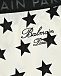 Шорты со звездами и логотипом, белые Balmain | Фото 4