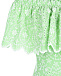 Зеленое кружевное платье KHADI Charo Ruiz | Фото 6
