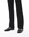 Прямые черные брюки для беременных Pietro Brunelli | Фото 8