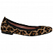 Кремовые туфли с леопардовым принтом Pretty Ballerinas | Фото 2