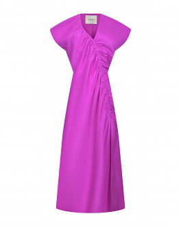 Шелковое платье цвета фуксии ROHE , арт. 404-33-014 194 | Фото 1