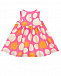 Розовое платье с принтом в горошек Stella McCartney | Фото 2