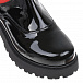 Лаковые ботинки с красным сердцем и логотипом Moschino | Фото 8