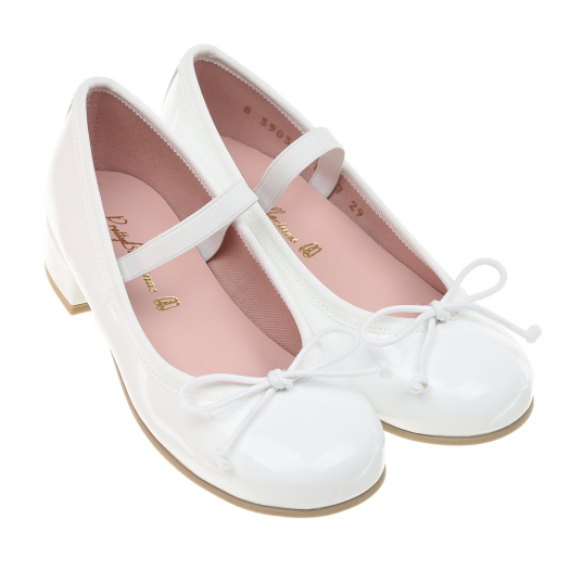 Лакированные туфли на каблуке Pretty Ballerinas | Фото 1