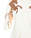 Белое платье с вышивкой пайетками  | Фото 3