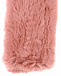 Розовый шарф из меха кролика рекс Yves Salomon | Фото 3
