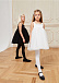 Белое платье с пышной юбкой Elisabetta Franchi la mia bambina | Фото 2