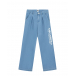 Голубые джинсы с логотипом Karl Lagerfeld kids | Фото 1