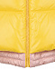 Желтая пуховая куртка с капюшоном Moncler | Фото 4