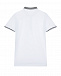 Белая футболка-поло с отделкой в шашечку Antony Morato | Фото 2