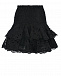 Черная юбка с воланами Charo Ruiz | Фото 7