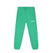 Зеленые спортивные брюки Off-White | Фото 1