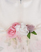 Белое платье с цветочным декором Monnalisa | Фото 5