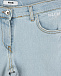 Голубые джинсы из хлопка и эластана MSGM | Фото 3
