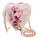 Розовая сумка в форме сердца, 15x15x18 см Monnalisa | Фото 2