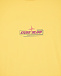Желтая футболка с розовым логотипом  | Фото 4