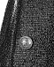 Черная юбка с серебристыми пуговицами Balmain | Фото 3