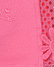 Розовые шорты с лампасами Monnalisa | Фото 4