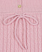 Кашемировый комбинезон розового цвета Oscar et Valentine | Фото 3