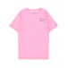 Розовая футболка с принтом &quot;St Tropez&quot; Saint Barth | Фото 1