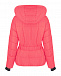 Розовая приталенная куртка Naumi | Фото 4