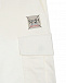 Белые бермуды с накладными карманами No. 21 | Фото 4