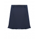 Синяя юбка-шорты с рюшами Prairie Синий, арт. 205F22303FW | Фото 3