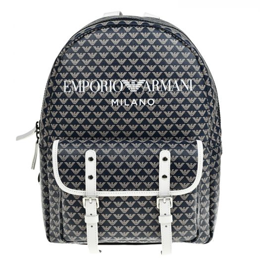 Рюкзак со сплошным лого Emporio Armani | Фото 1