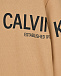 Толстовка-худи песочного цвета Calvin Klein | Фото 3