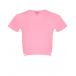 Укороченная розовая футболка Deha | Фото 1
