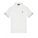 Белая футболка-поло с лого Emporio Armani | Фото 1
