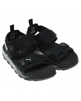 Черные сандалии на липучках Puma Черный, арт. 37486202 | Фото 1