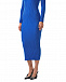 Трикотажное платье миди синего цвета Pietro Brunelli | Фото 13
