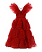 Красное платье с декольте Sasha Kim | Фото 3