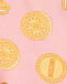 Розовые леггинсы с принтом &quot;печенье&quot; Moschino | Фото 3
