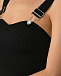 Платье из трикотажа, черное Mo5ch1no Jeans | Фото 8