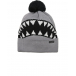 Серая шапка с принтом &quot;акула&quot; Il Trenino | Фото 1