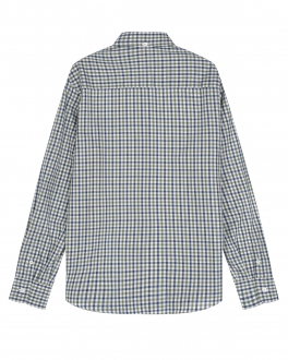Рубашка в клетку с длинными рукавами Brunello Cucinelli Мультиколор, арт. BR687C372 C055 | Фото 2