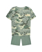 Пижама футболка с принтом &quot;милитари&quot;+шорты Sanetta | Фото 1