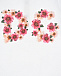 Комплект с цветочным принтом: комбинезон, шапка, слюнявчик Dolce&Gabbana | Фото 6