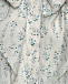 Блузка с цветочным принтом, голубая Flashin | Фото 3
