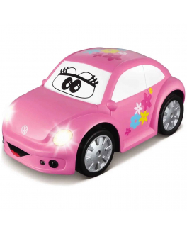 Игрушка Машина New Beetle Pink 18м+, радиоуправляемая Bburago , арт. 16-92003 | Фото 1