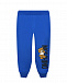 Спортивный костюм с вертикальным лого, синий Moschino | Фото 4