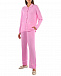 Розовые брюки из смеси шерсти и кашемира Allude | Фото 2