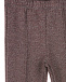 Бордовые брюки со стрелками IL Gufo | Фото 3
