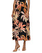 Платье макси FRANCESCA с тропическим принтом, черное Pietro Brunelli | Фото 10