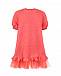 Платье кораллового цвета с рюшами Fendi | Фото 2