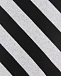 Черный шарф в белую полоску, 20x150 см Off-White | Фото 3