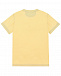 Желтая футболка с принтом &quot;be conscious&quot; Brunello Cucinelli | Фото 2